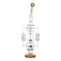 Bong Sprinkler Shower Head Recycler 20" (Tsunami Glass)