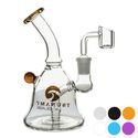 Dab Rig Mini Bell 6″ (Tsunami Glass)