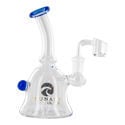 Dab Rig Mini Bell 6″ (Tsunami Glass)