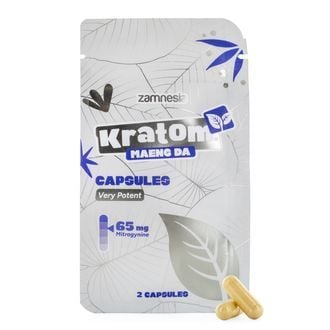 Capsule di kratom - 65 mg di estratto (Zamnesia)