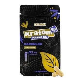 Capsule di kratom - 95 mg di estratto (Zamnesia)