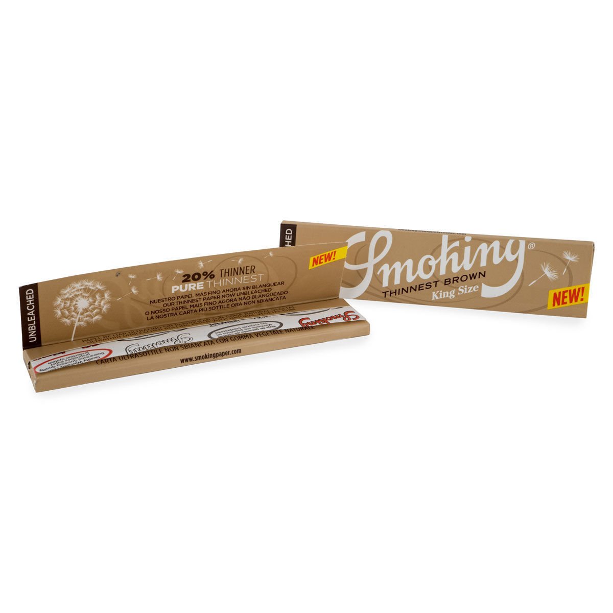 Cartine Smoking Gold King size slim - why not? Shop - La canapa a 360 gradi  a Chiasso - Svizzera