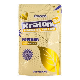 Kratom giallo Maeng Da in polvere (Zamnesia)