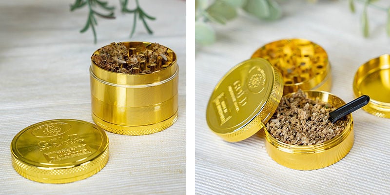 Grinder In Metallo 24K Gold