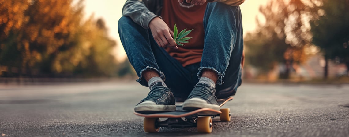 L’Intersezione Tra Cannabis E Cultura Dello Skateboard